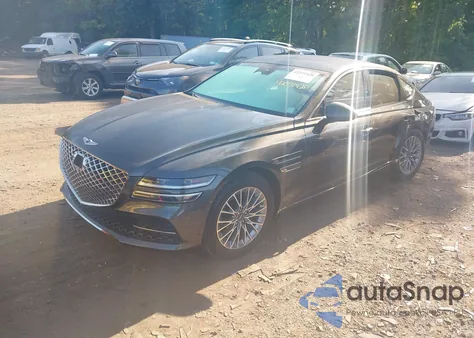 2023 Genesis G80 2.5T Awd из США, поврежденный, VIN KMTGB4SC6PU197719